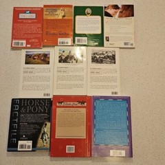 Horsemanship Care Riding Book Lot 10 Equestrian Pony Manual Horse Stories Mixed