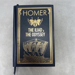 The Iliad & the Odyssey (Deluxe Hardbound Edition) by Homero