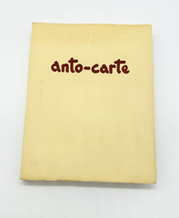 Anto-Carte Book By Albert Guislain 1949 Editions Leon Eeckman Bruxelles 72 pages