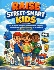 Raise Street-Smart Kids: 101 Practical Lessons to Build Confidence, Everyday Ind