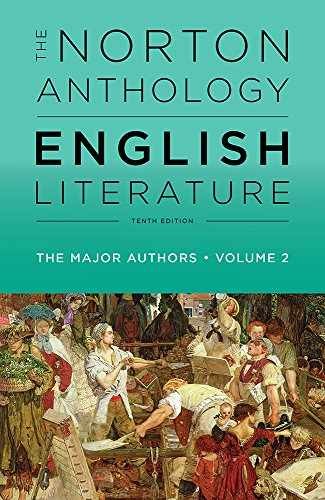 The Norton Anthology of English – Paperback, by Greenblatt Stephen – Very Good