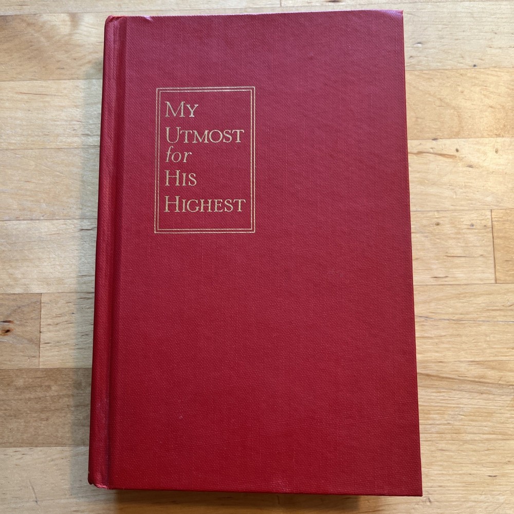 Vintage MY UTMOST FOR HIS HIGHEST, Oswald Chambers, 1935 HC Edition, 51st Print