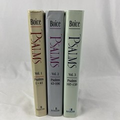 Psalms: An Expositional Commentary (Complete 3 Volume Set)