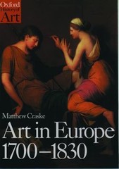 Art in Europe 1700-1830; Oxford History of Art- 9780192842060, paperback, Craske