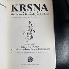 Krsna Krishna The Supreme Personality of Godhead Vol. 1 by Swami Prabhupada