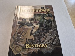 Pathfinder 1E Bestiary by Jason Bulmahn Pocket Edition