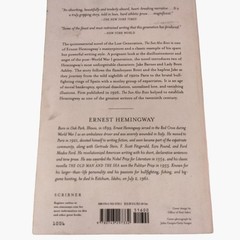 The Sun Also Rises By Ernest Hemingway Paperback 2006 Edition
