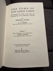 THE TOMB OF TUTANKHAMEN By Howard Carter, 3-Volume Set. 2009 EP Hardcover