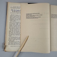 Film: the Creative Process John Howard Lawson 1964 First Edition Illustrated