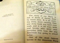 1942 The Story of Our Army & 1942 The Story of Our Navy H/C 56 Pages