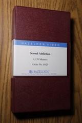 Sexual Addiction VHS Hazelden Video Recovery Therapy 6923 43 Minutes