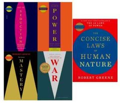 Robert Greene Collection 5 Books Set – [CONCISE] Seduction, Power……📝