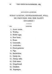 Omnium Gatherum Or The American Fortune Teller “1872” 39 Pages