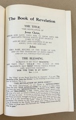 The Book of Revelation: A Study of Holy Scripture, Clarence Larkin (1919, HC)