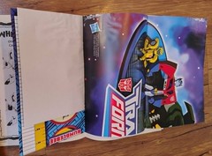 Transformers Animated Coloring & Activity Book – 2009 – Stickers poster Chart