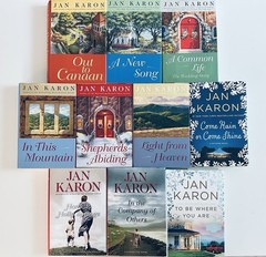 Jan Karon Mitford Series Lot Ten Hardcover Novels Beloved Small Town Christian