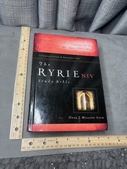 Ryrie Study Bible NIV Hardback Red Letter 1984 Retired Print Indexed