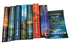Eight (8) LUCINDA RILEY trade paperbacks in The Seven Sisters Series