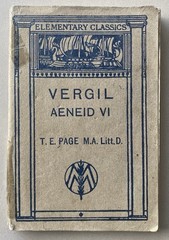 Vergil Aenid VI – T. E. Page – 1917 Latin / English Text PB – Antique Literature