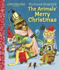 Richard Scarry’s The Animals’ Merry Christmas (Little Golden Book) – VERY GOOD