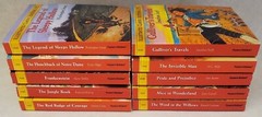 Playmore Waldman Illustrated Classic Editions Vintage Mini PB Books Lot of 10