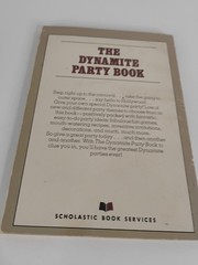 The Dynamite Party Book by Linda Williams Aber Scholastic 1978 Kids VTG Recipes