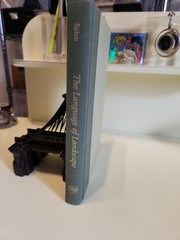 1998 FIRST EDITION THE LANGUAGE OF LANDSCAPE HC COLLECTIBLE DECOR ART BOOK S9