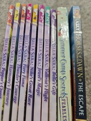 10 Horse Books Kids YA Bella Sara Series Kathryn Lasky Summer Camp Secrets