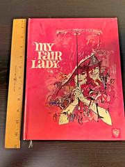 MY FAIR LADY Photo Book 1964 + VHS Factory Sealed 1991 Audrey Hepburn Lot of 2