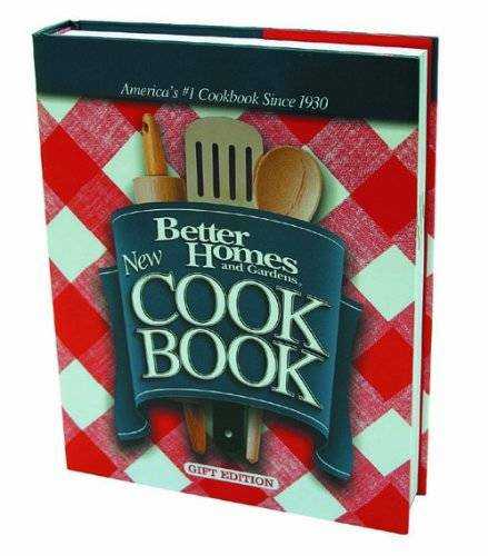 BETTER HOMES AND GARDENS: NEW COOKBOOK GIFT EDITION – Hardcover – GOOD