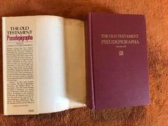 James H. Charlesworth Old Testament Pseudepigrapha vol 1 HB ’83 apocalyptic lit!