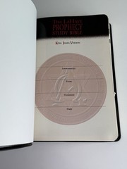Tim Lahaye Prophecy Study Bible KJ Genuine Black Leather Red Letter Edition