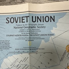 Journey Across Russia : The Soviet Union Today by Bart McDowell (Hardcover)