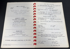 1953 Personal Recipes WSCS Methodist Church South Paris Maine Spiral Bound