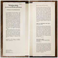 Wargaming Ancient & Medieval – Donald F. Featherstone (David & Charles 1975)