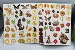 Eyelike Stickers: Easter – Workman Publishing – 400 Stickers, Unused