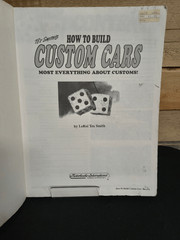 Tex Smith’s How to Build Custom Cars (Illustrated Paperback, 1989, 0879383976)