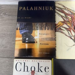 Chuck Palahniuk Book LOT Of 7 1st Addition Hardcovers & 2 Paperbacks