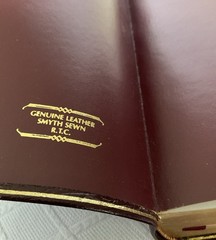 LIKE NEW***THOMPSON CHAIN-REFERENCE BIBLE***NIV***GENUINE LEATHER