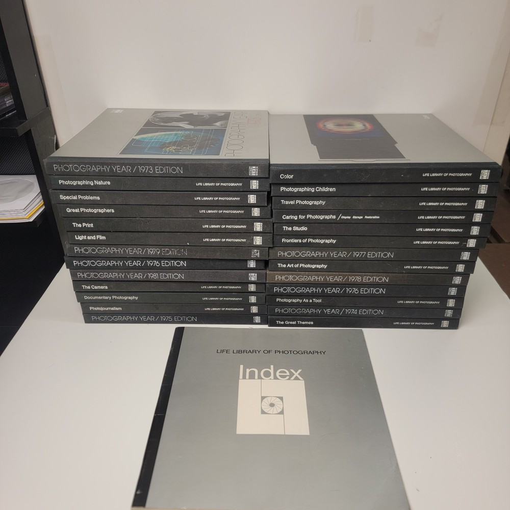 Life Library of Photography 26 Book Set Time-Life Vintage 1970s (Adults Only) VG