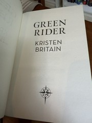 NO DUST JACKET Broken Binding – Green Rider By Kristen Britain