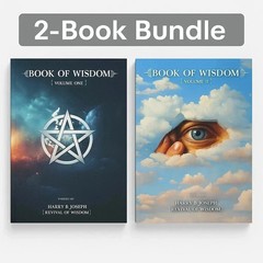 Book of Wisdom Volumes 1 & 2 by Harry B. Joseph 2-Book Spiritual Set USA