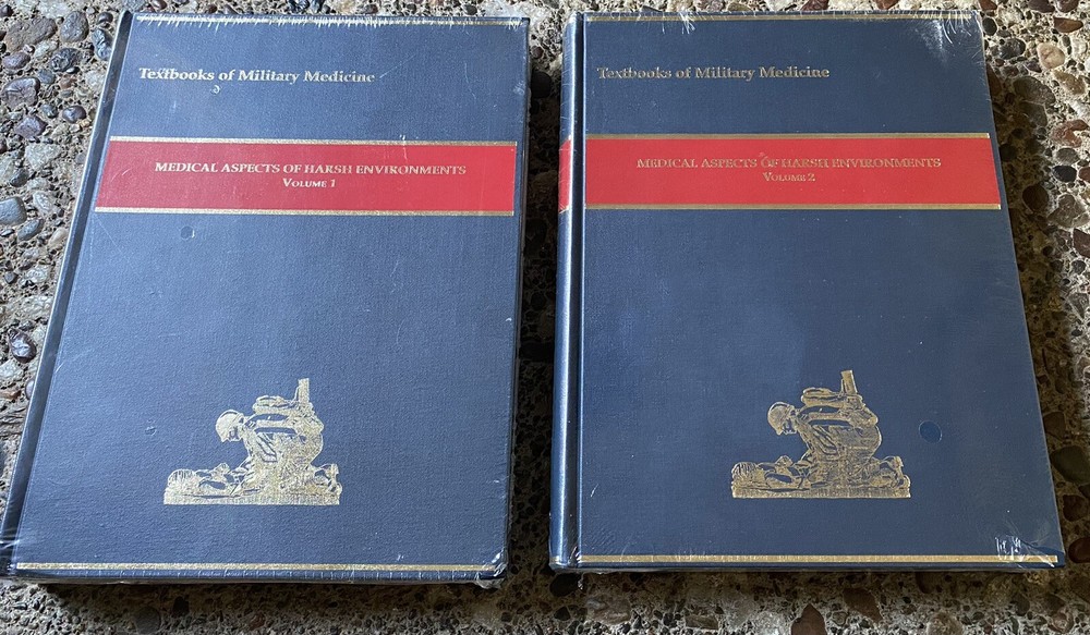 Textbook of Military Medicine Medical Aspects of Harsh Environment Vol 1 & 2 New