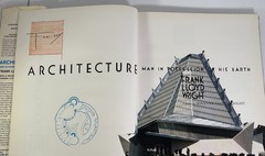 Architecture Man in Possession of His Earth Frank Lloyd Wright HCDJ MCM 1962