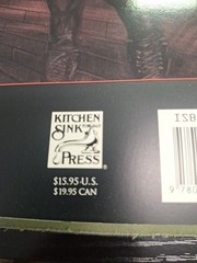 The Crow J. O’Barr graphic novel comic book Kitchen Sink Press Paperback