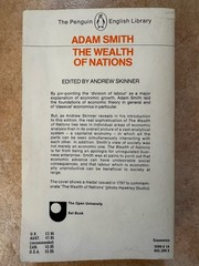 The Wealth of Nations, Books 1-3 By ADAM SMITH (1982, Paperback) Penguin Library
