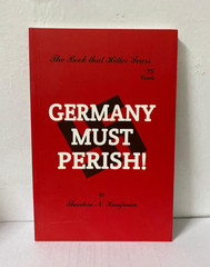 Germany Must Perish! by Theodore N. Kaufman Paperback usa stock