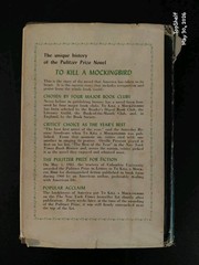 1961 To Kill a Mockingbird by Harper Lee Early Lippincott Printing w/Dust Jacket