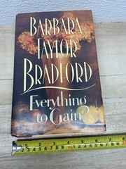 Vintage 1994 Everything To Gain First Edition Barbara Taylor Bradford Hardcover