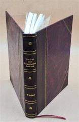 Grundzuge Einer Vergleichenden Seenkunde, Von Professor Dr. W. H [Leather Bound]